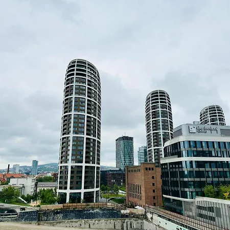 Apartments05 In New Building With Free Parking Panorama - Amazing View Close To Old Town Апартаменти Братислава